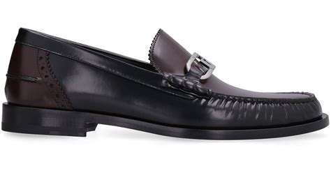 farfetch fendi mens shoes|fendi leather loafers.